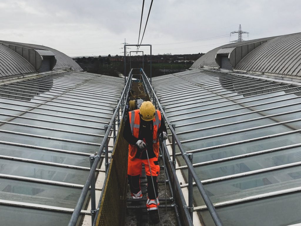 Electronic Leak Detection on Roof