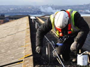 Roof repairs-Tiled, single ply, Felt & Pitch Roofs